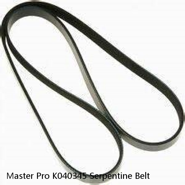 Master Pro K040345 Serpentine Belt