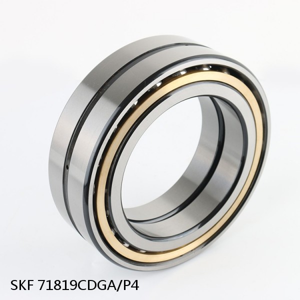 71819CDGA/P4 SKF Super Precision,Super Precision Bearings,Super Precision Angular Contact,71800 Series,15 Degree Contact Angle