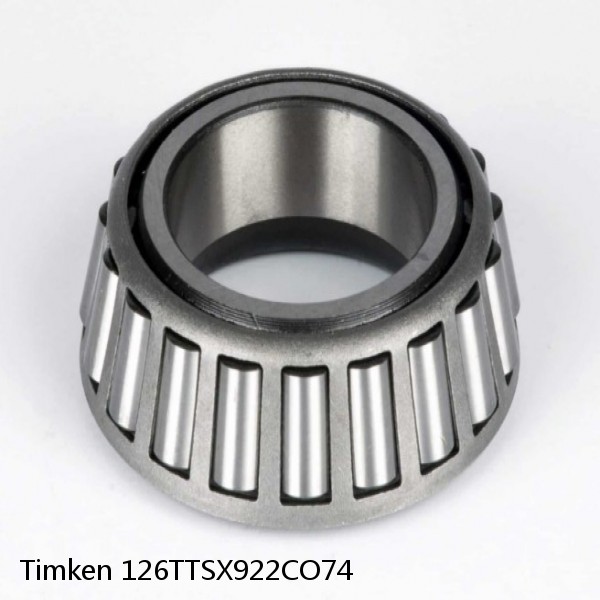 126TTSX922CO74 Timken Cylindrical Roller Radial Bearing #1 small image