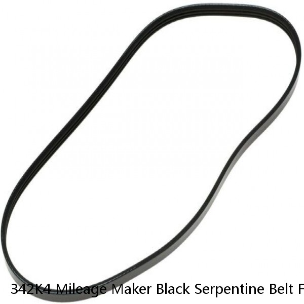 342K4 Mileage Maker Black Serpentine Belt Free Shipping Free Returns 4PK0870  #1 small image