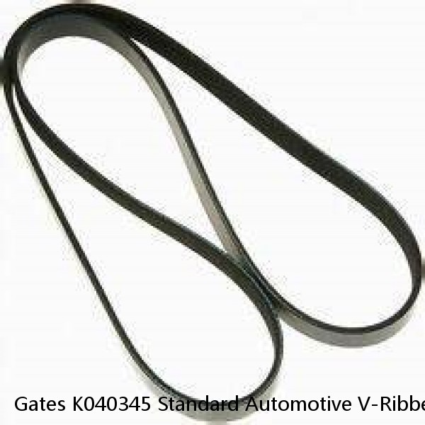 Gates K040345 Standard Automotive V-Ribbed Belt for ES300/Aspire/Civic/Accent