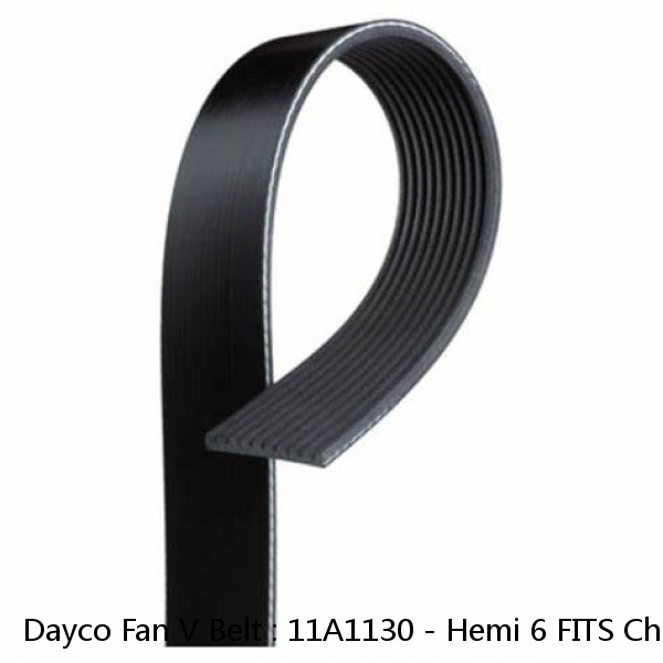 Dayco Fan V Belt : 11A1130 - Hemi 6 FITS Chrysler Valiant #1 small image