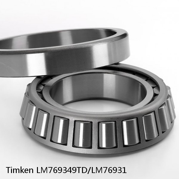 LM769349TD/LM76931 Timken Cylindrical Roller Radial Bearing #1 image