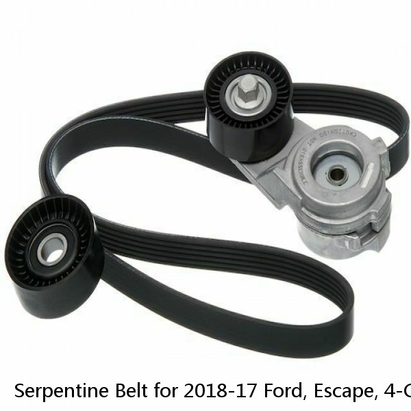 Serpentine Belt for 2018-17 Ford, Escape, 4-Cyl. 2.0 L, A.C. #1 image