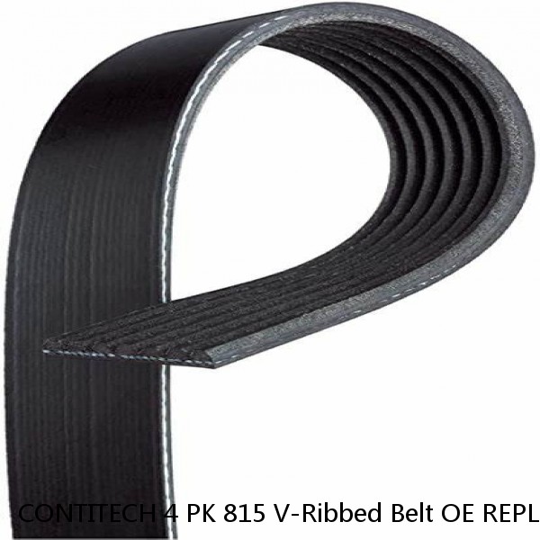 CONTITECH 4 PK 815 V-Ribbed Belt OE REPLACEMENT #1 image